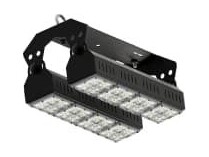 MechaTronix CoolBeam SQ Dual mount bracket holding two rows of square LED coolers