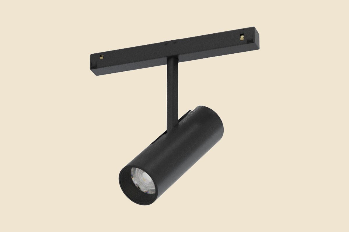 Stucchi Clic Spot F41 EVO 48 V track spotlight in black
