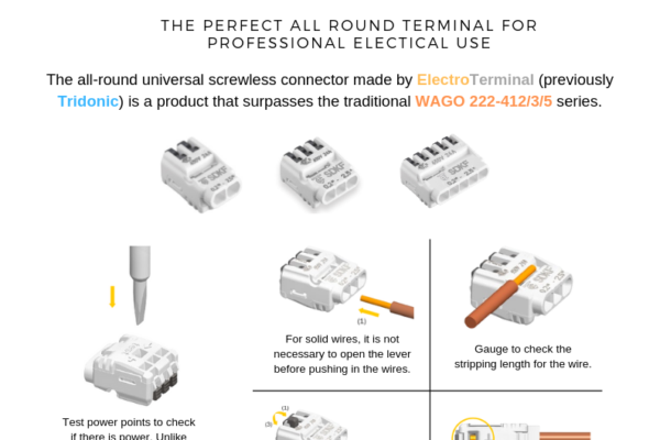 SDKF3 || The Perfect All Round Screwless Connector