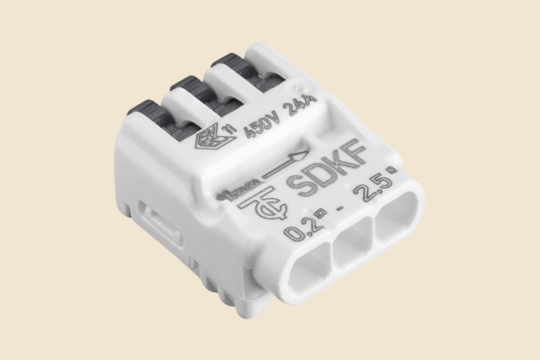 Electro Terminal SDKF: an all-round screwless connector