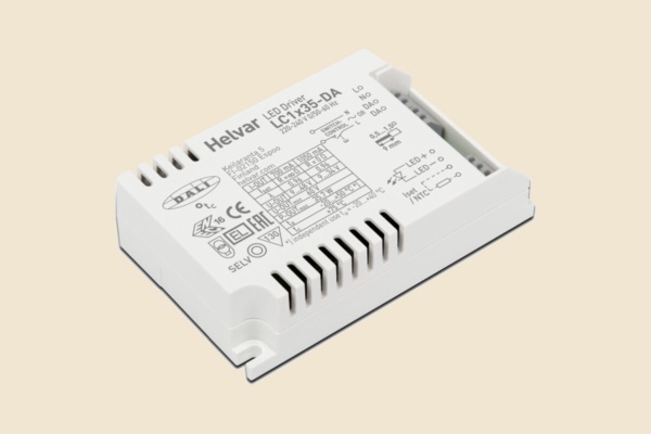 Helvar hybrid dimming: four DALI LED drivers launched in 2016