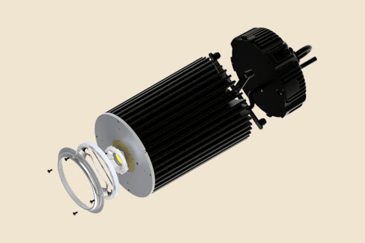 MechaTronix CoolBay: heat pipe high bay coolers to 35,000 lm