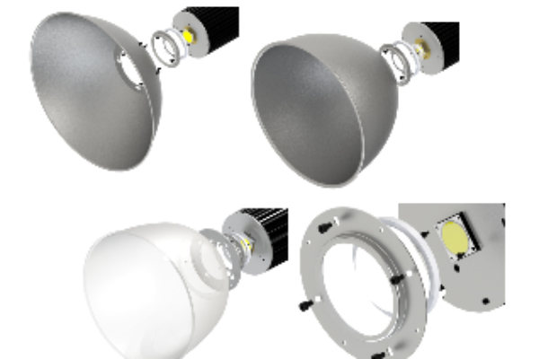 Luxtron with  Mechatronix, Taiwan launches patented  High Bay Coolers and Accessories up to 35.000 lumen