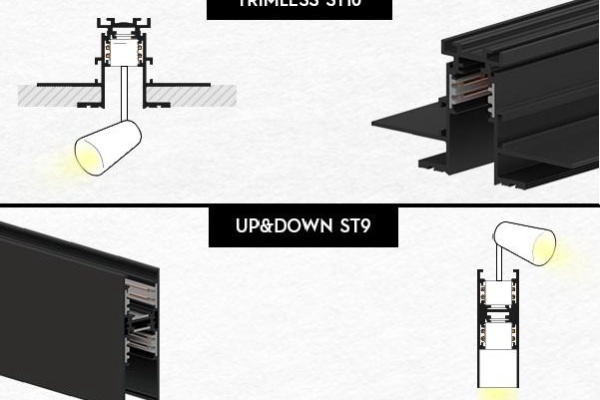 New LV Track Variants by the Track Lighting Experts Stucchi!