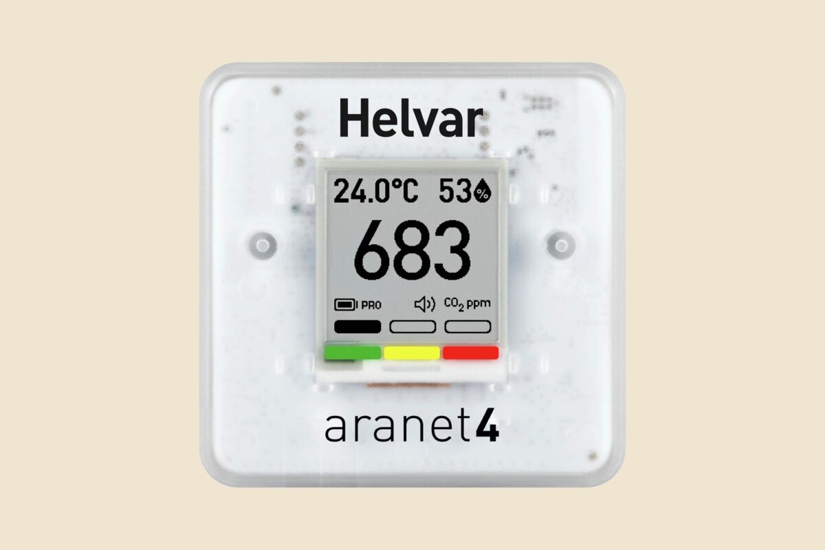 Helvar and Aranet: wireless air quality sensors for Senses
