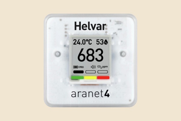 Helvar and Aranet: wireless air quality sensors for Senses