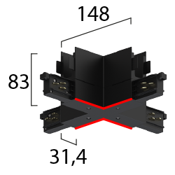 ONETRACK X-coupler