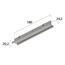 ONETRACK Ceiling bracket
