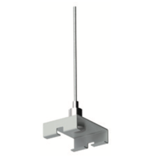 Pendant clip with suspension