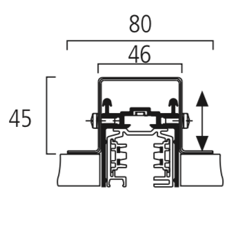Mount bracket perforate plate