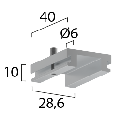 ONETRACK Ceiling bracket