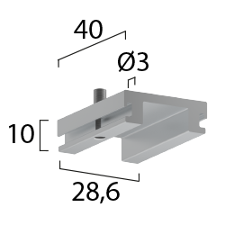 ONETRACK Ceiling bracket