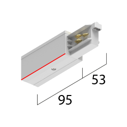 ONETRACK End feed (Key left)
