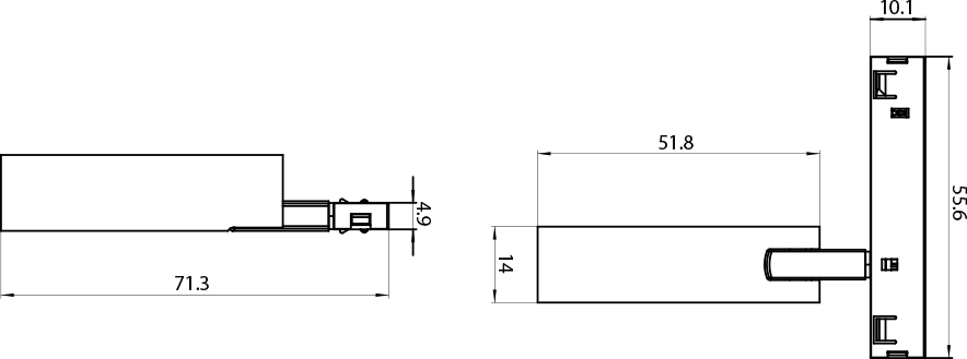 Dimension drawing