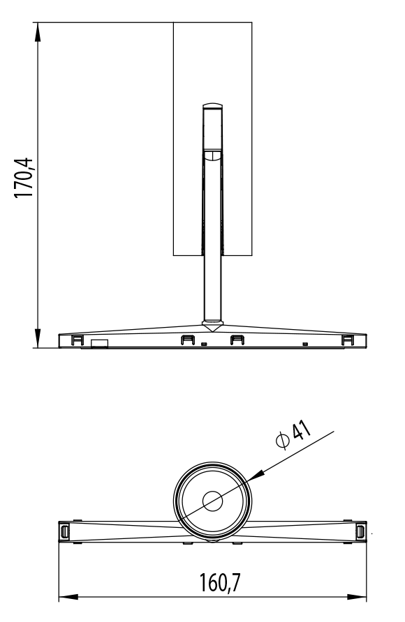 Dimension drawing
