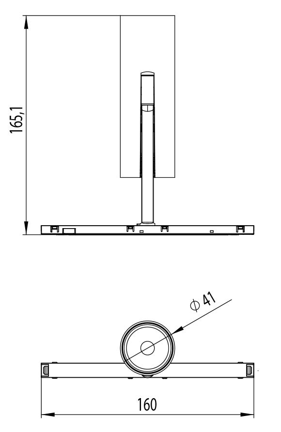Dimension drawing