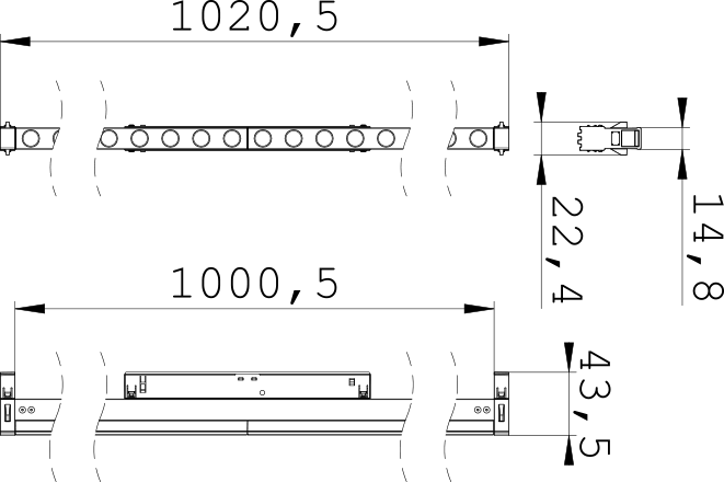 Dimension drawing