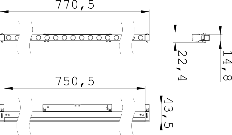 Dimension drawing