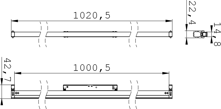 Dimension drawing