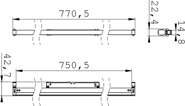 Dimension drawing