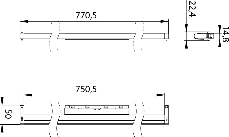 Dimension drawing