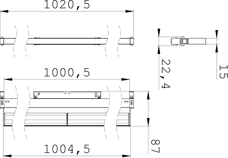 Dimension drawing