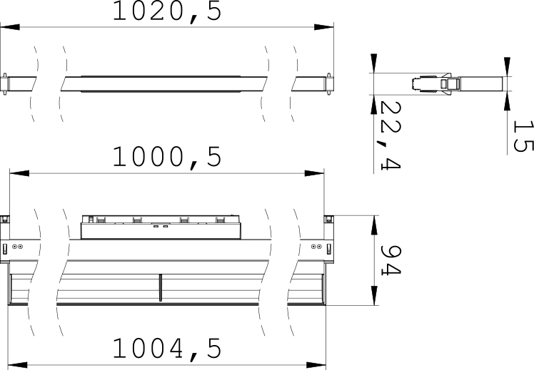 Dimension drawing
