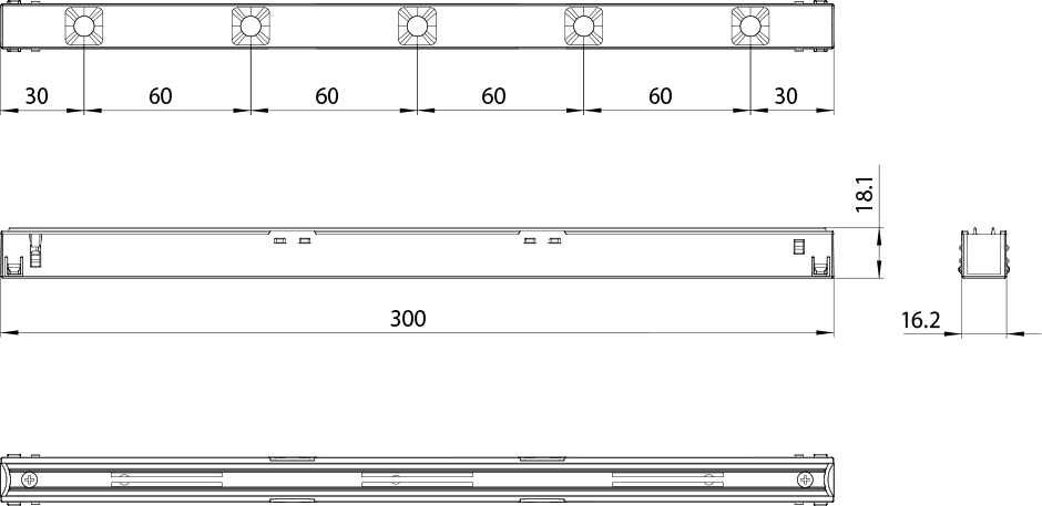 Dimension drawing