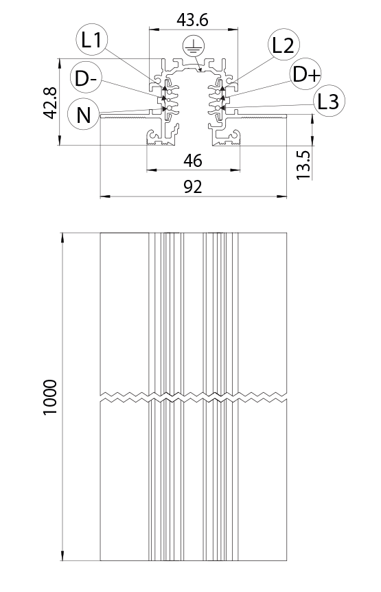 Dimension drawing
