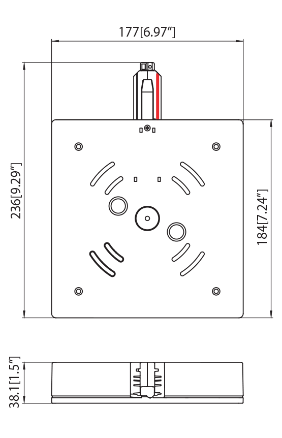 Dimension drawing