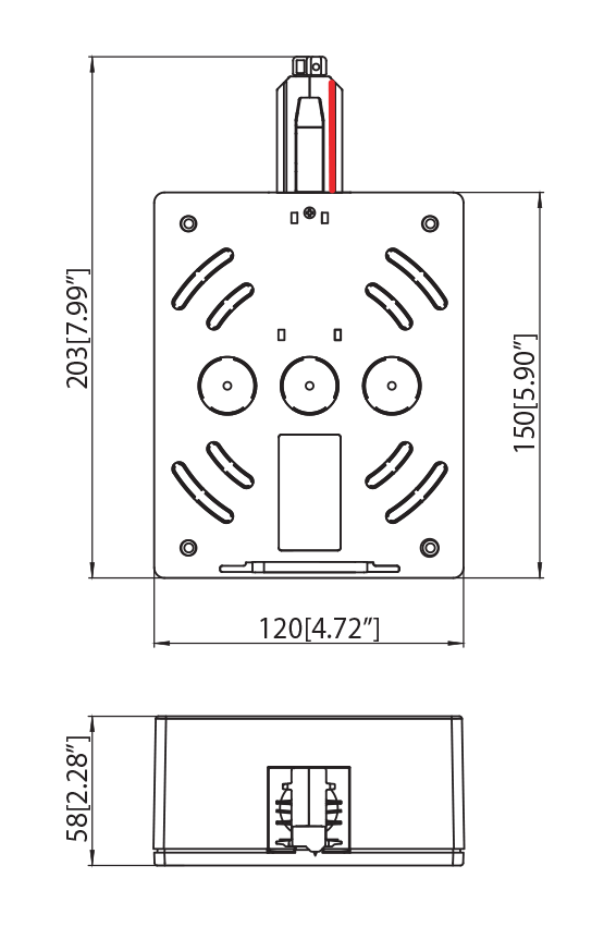 Dimension drawing
