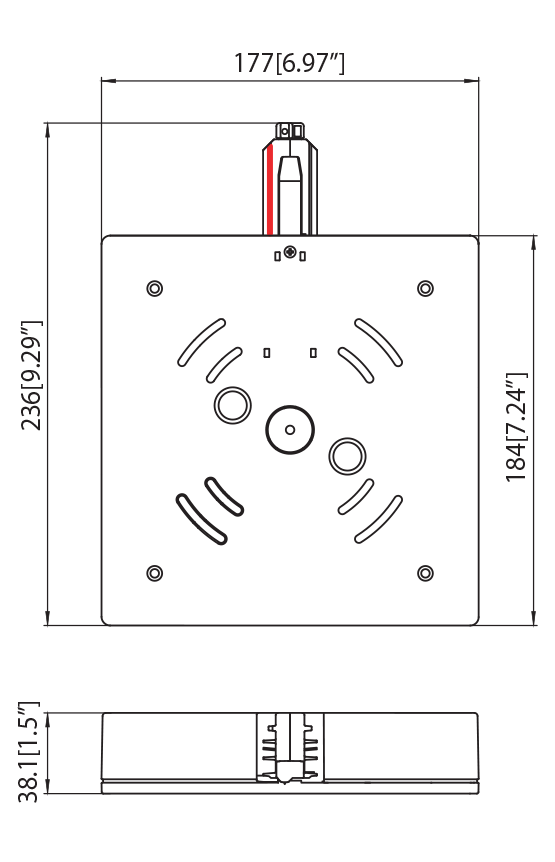 Dimension drawing