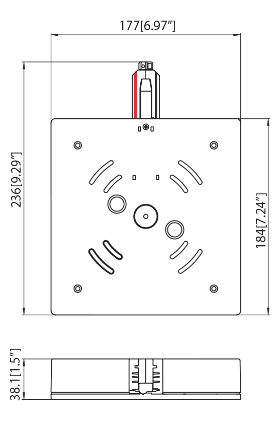 Dimension drawing