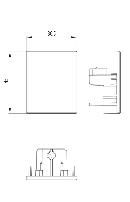 Dimension drawing
