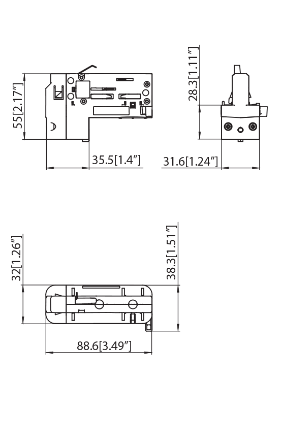 Dimension drawing