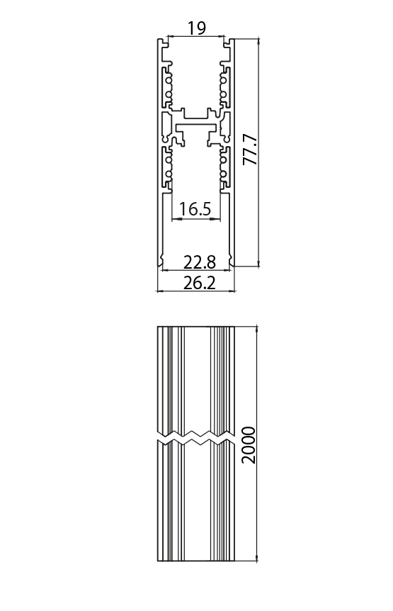 Dimension drawing