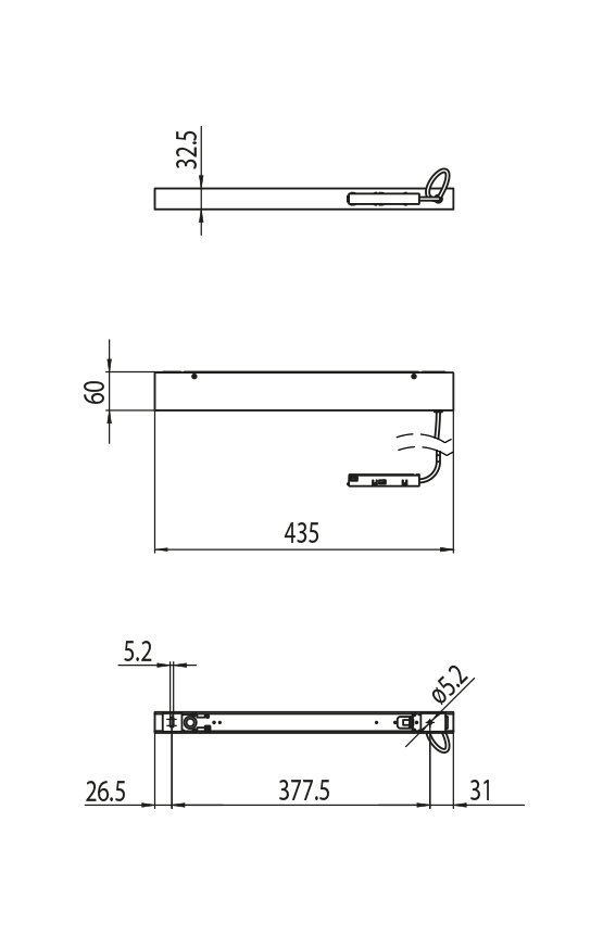 Dimension drawing