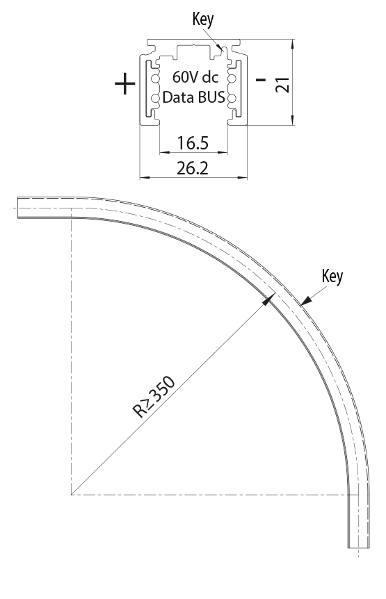 Dimension drawing
