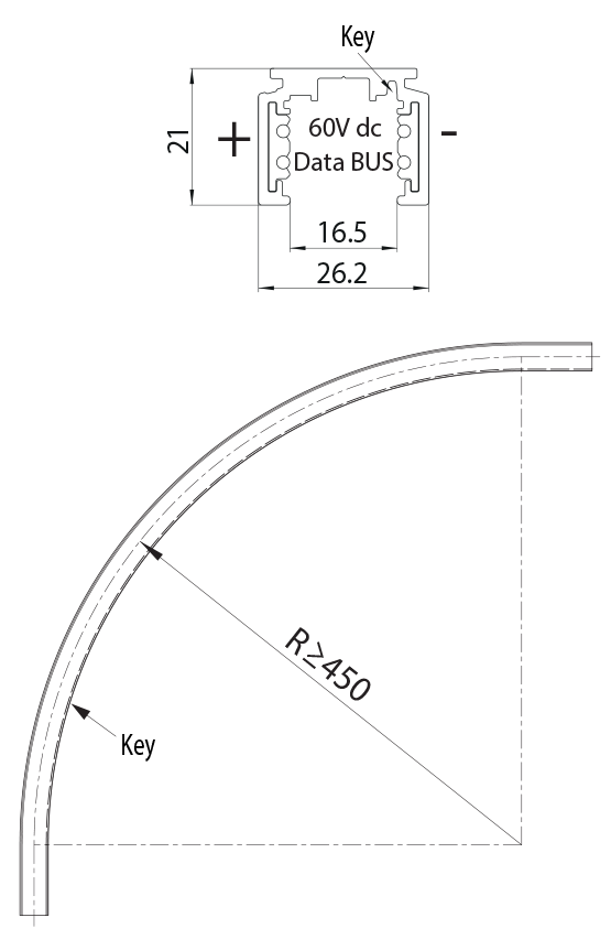 Dimension drawing