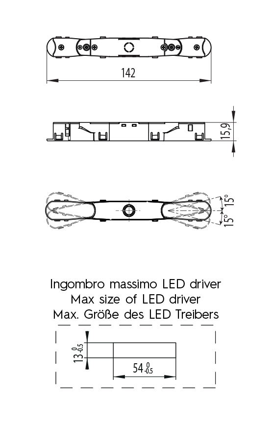 Dimension drawing