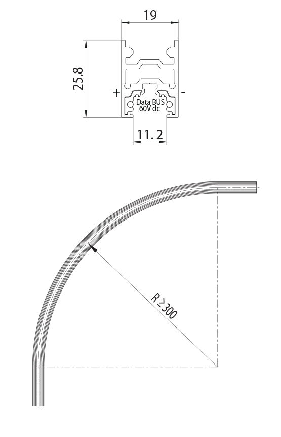 Dimension drawing