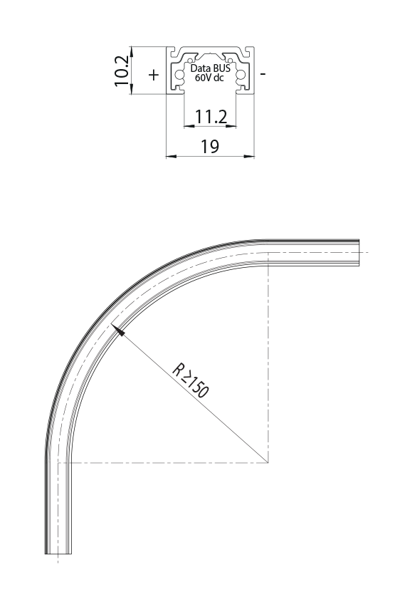 Dimension drawing