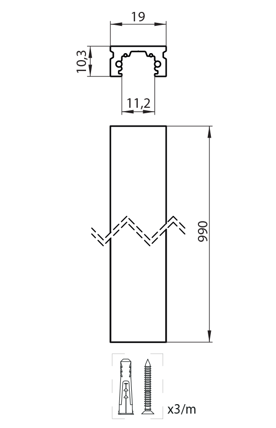 Dimension drawing