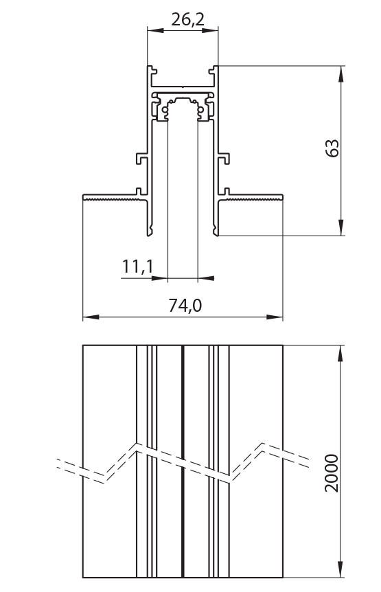 Dimension drawing