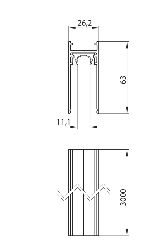 Dimension drawing