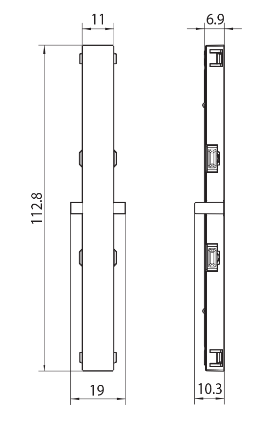 Dimension drawing