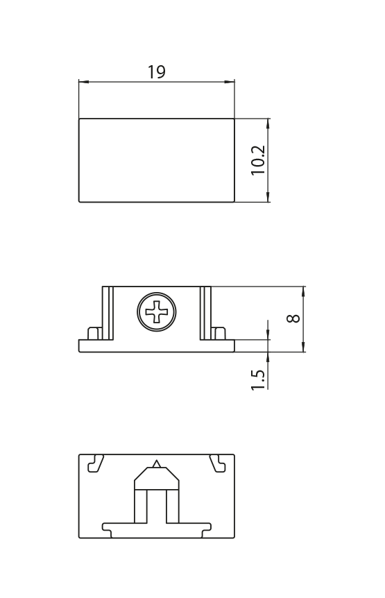Dimension drawing