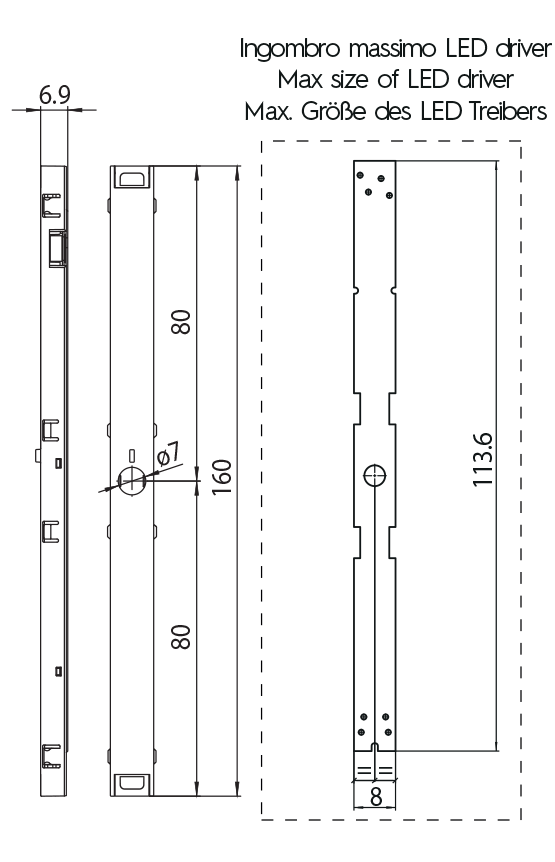 Dimension drawing