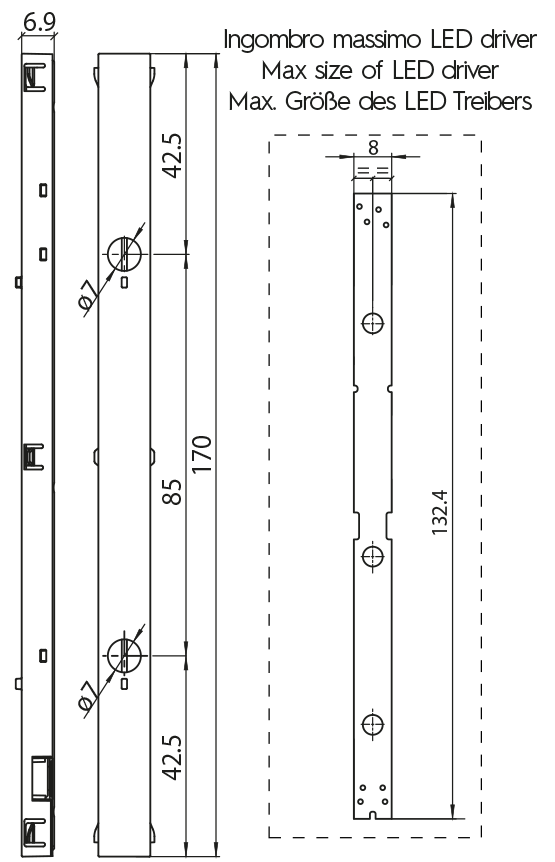 Dimension drawing
