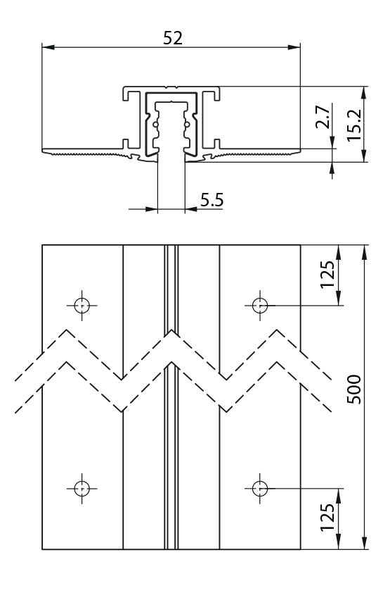 Dimension drawing